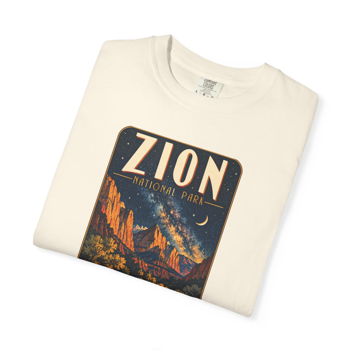 Custom Zion National Park Night Sky Shirt