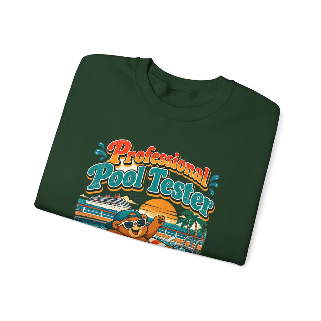 Custom Pool Tester Family Cruise Sweatshirt