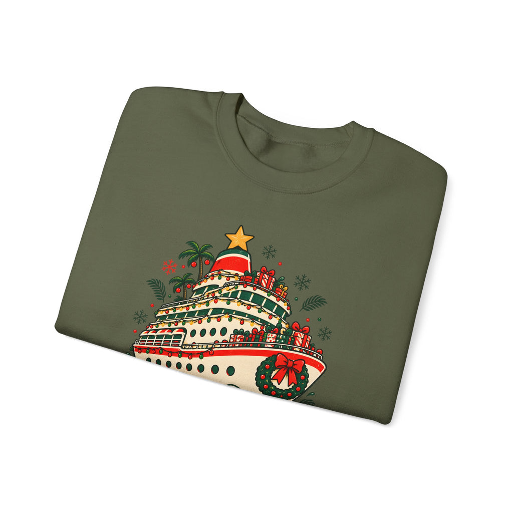 Custom Christmas Cruise Ship Sweatshirt