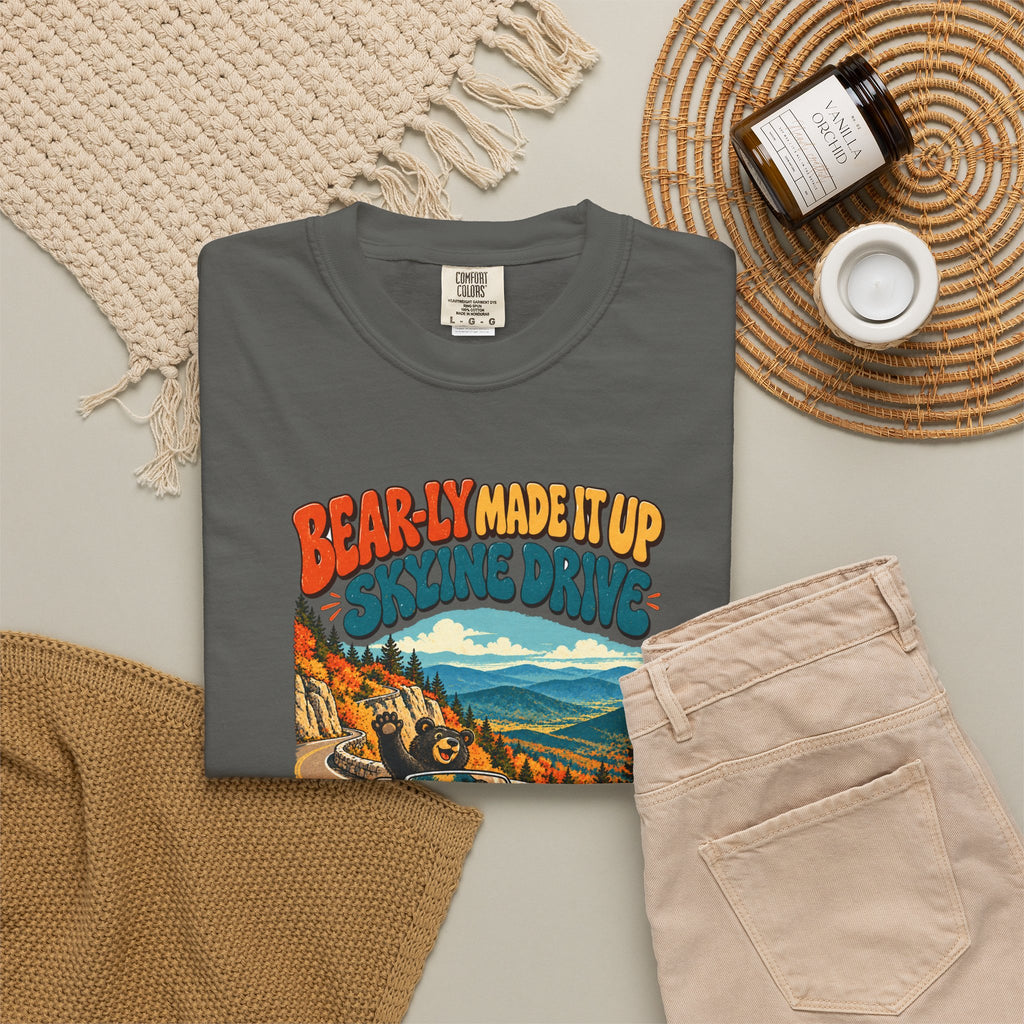 Custom Shenandoah National Park Funny Bear Skyline Drive Shirt