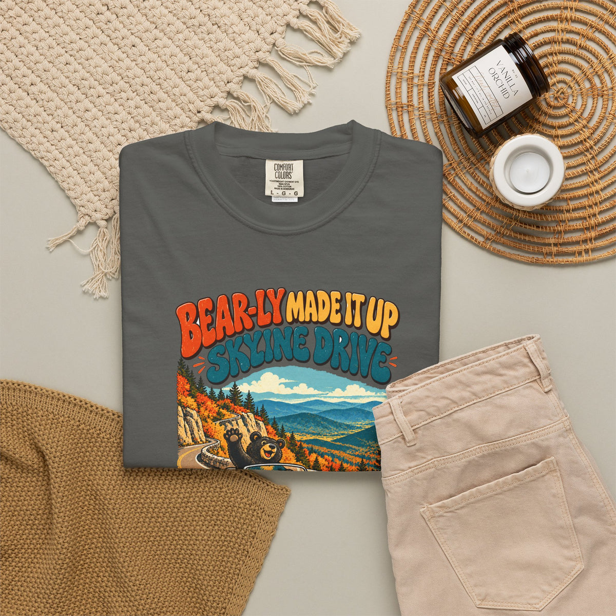 Custom Shenandoah National Park Funny Bear Skyline Drive Shirt