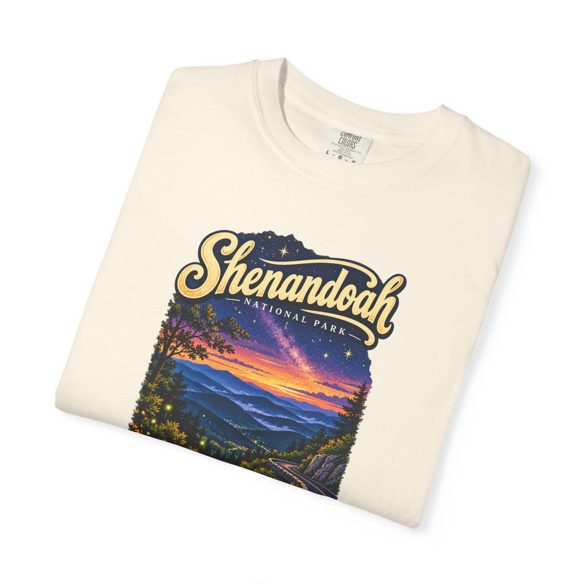 Custom Shenandoah National Park Skyline Drive Night Sky Shirt