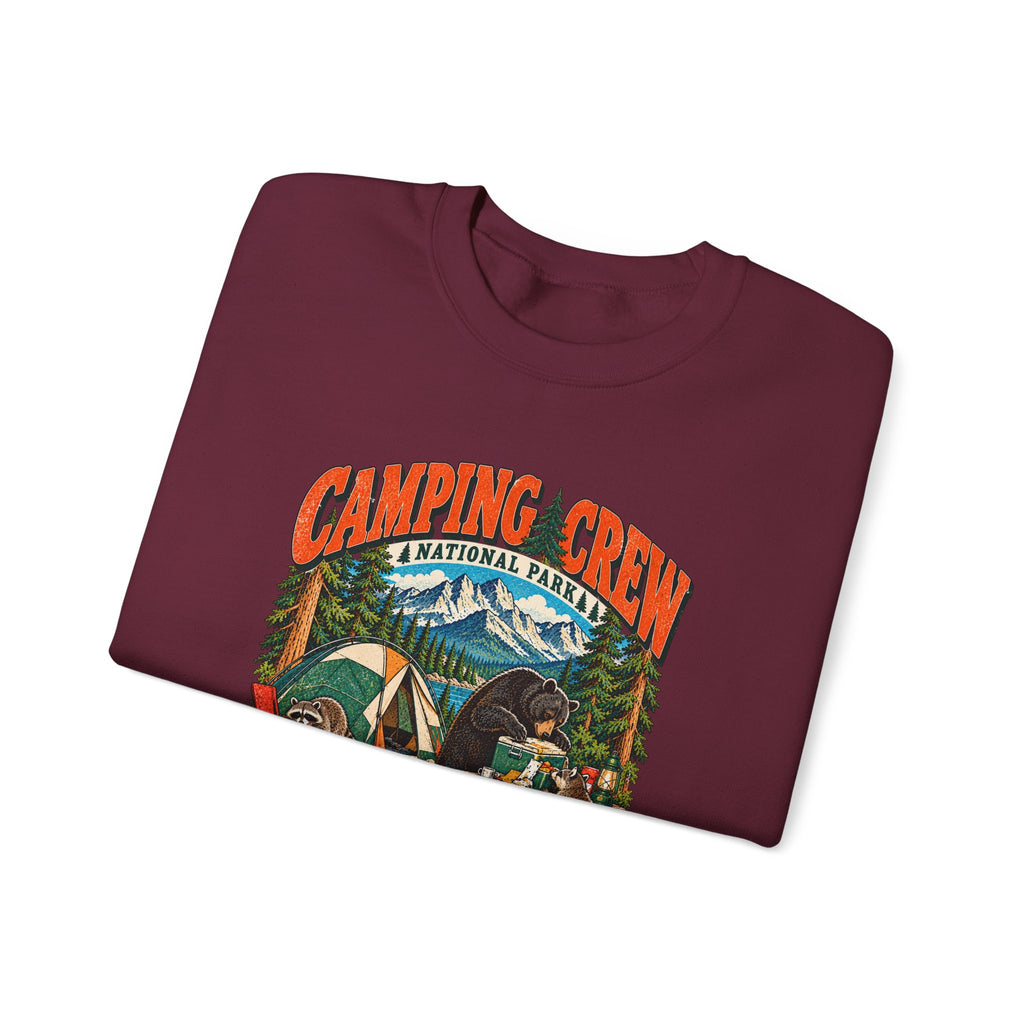 Custom Camping Crew Family Camping Sweatshirt