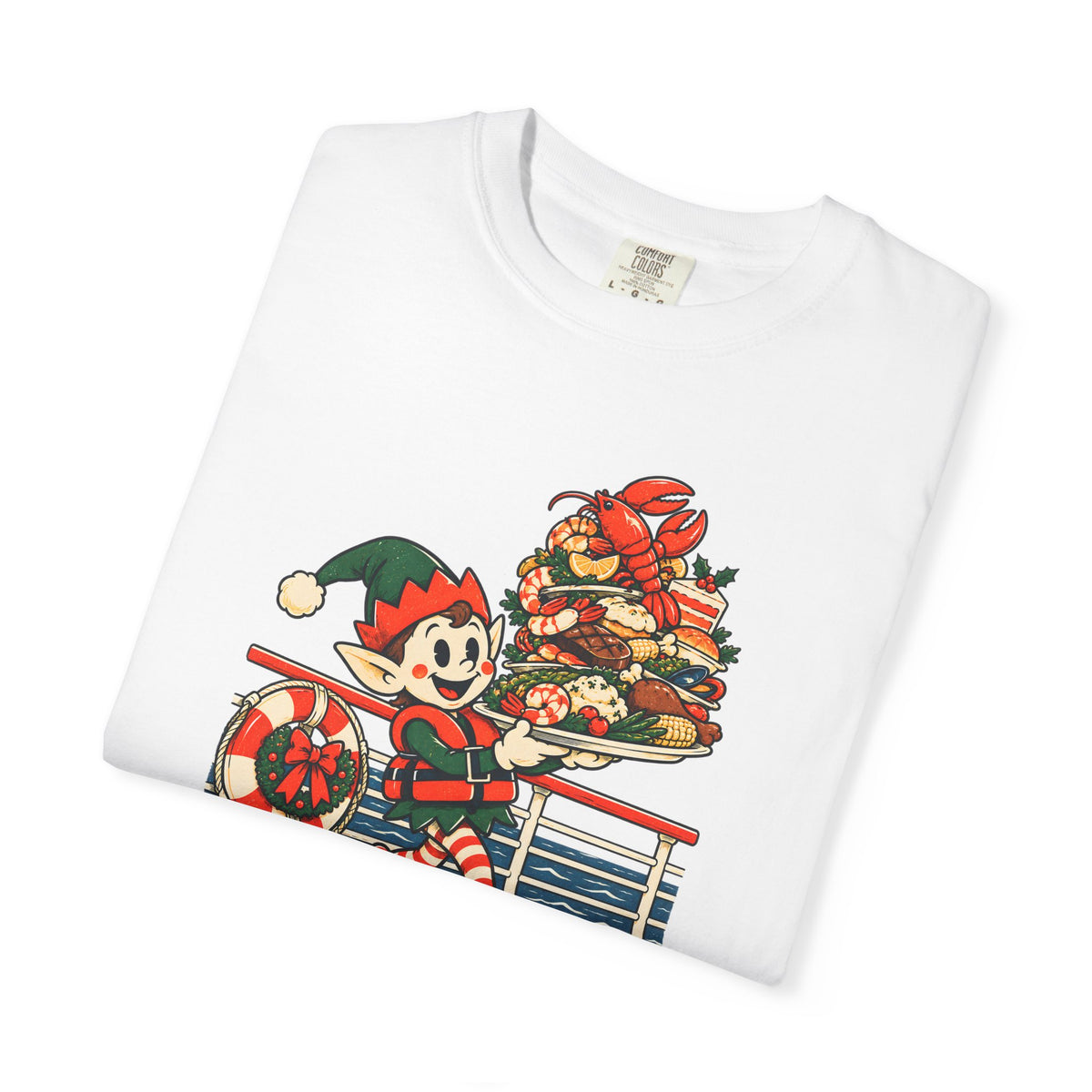 Custom Elf Cruise Buffet Christmas Shirt