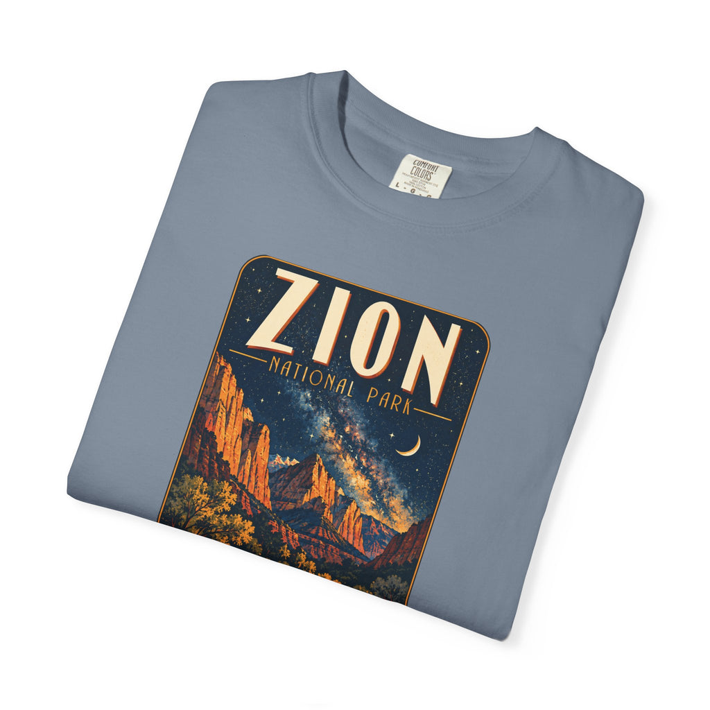 Custom Zion National Park Night Sky Shirt