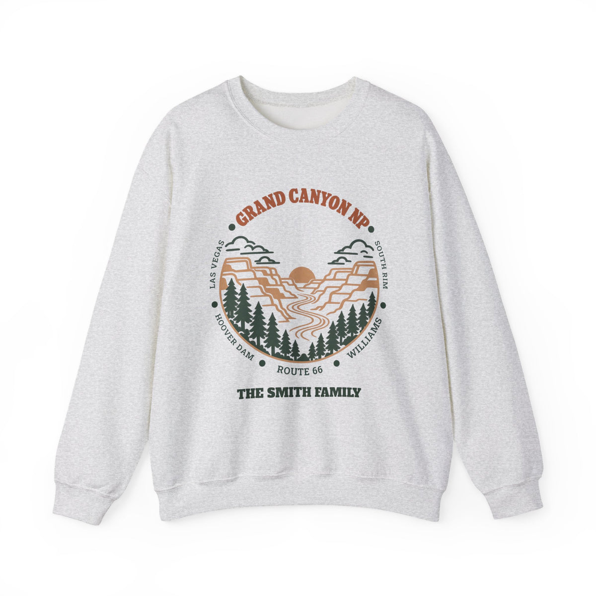 Custom Grand Canyon Road Trip Sweatshirt