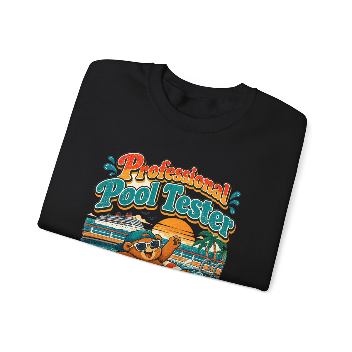 Custom Pool Tester Family Cruise Sweatshirt