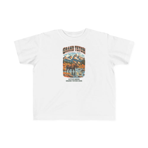 Custom Toddler Grand Teton National Park Vintage Moose Shirt