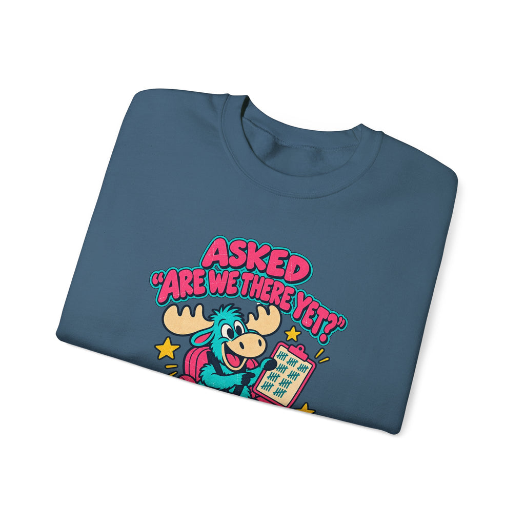 Custom Are We There Yet 67 Times Road Trip Sweatshirt