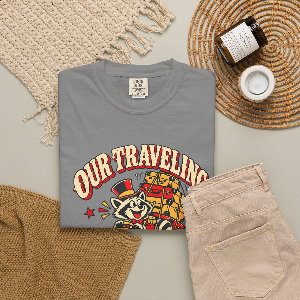 Custom Our Traveling Circus Family Trip Shirt
