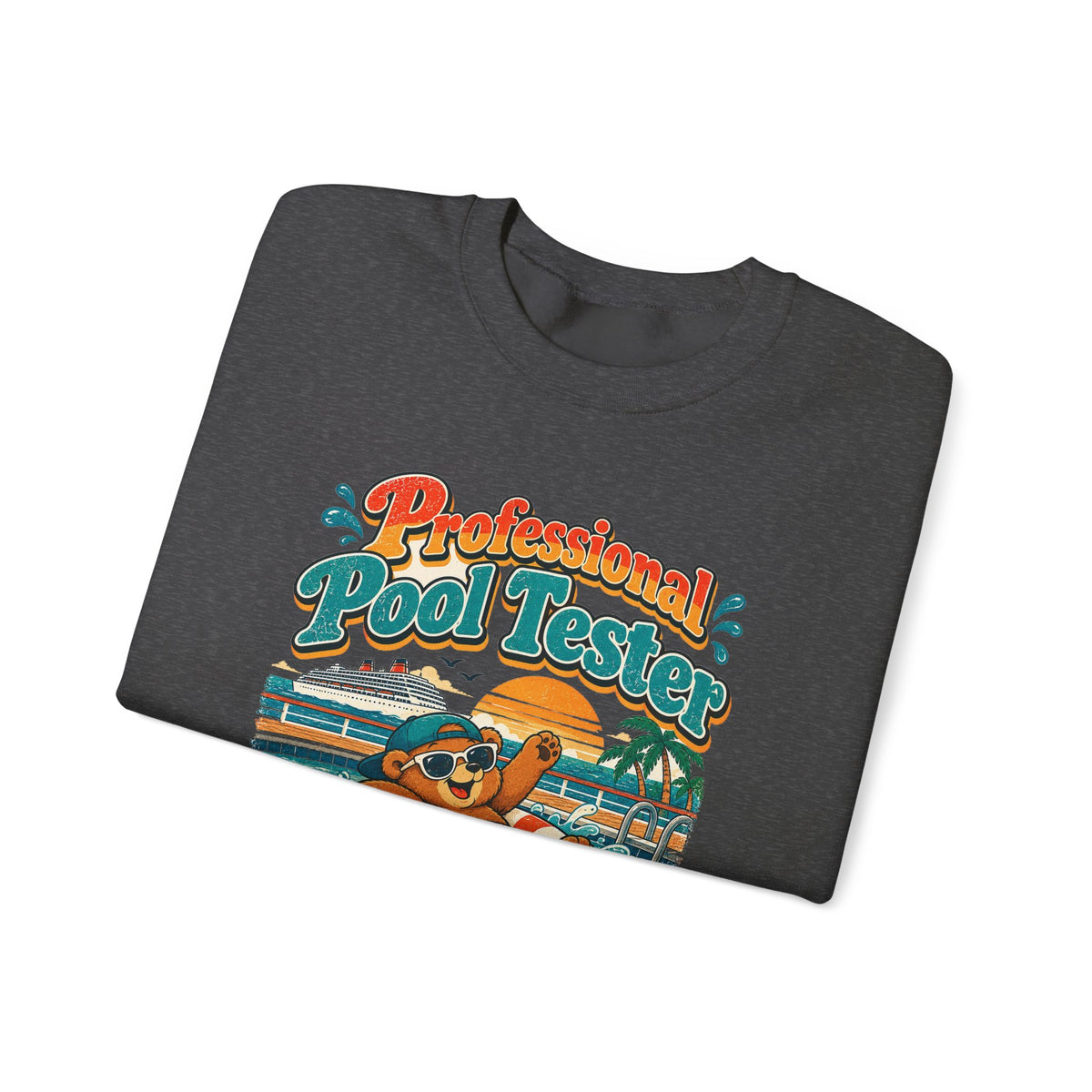 Custom Pool Tester Family Cruise Sweatshirt