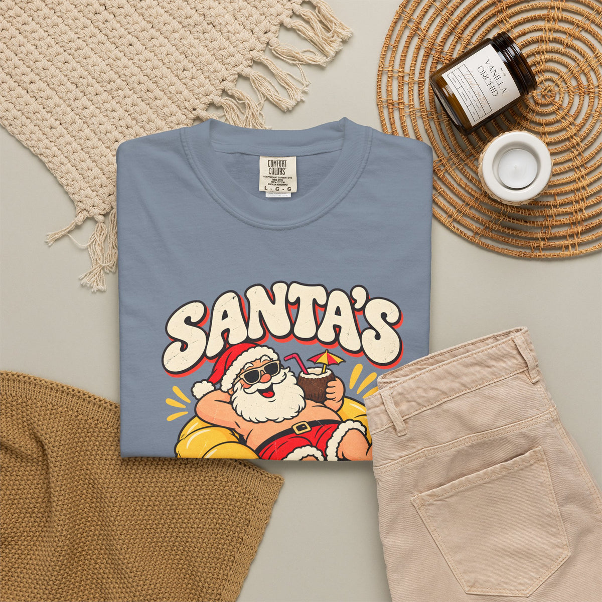 Custom Santa's Out Of Office Christmas Shirt