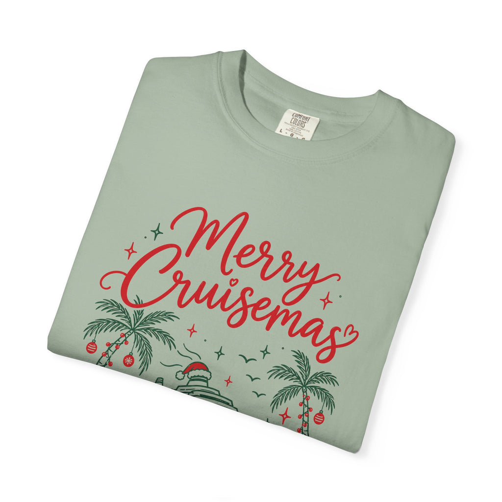 Custom Merry Cruisemas Palm Tree Christmas Cruise Shirt