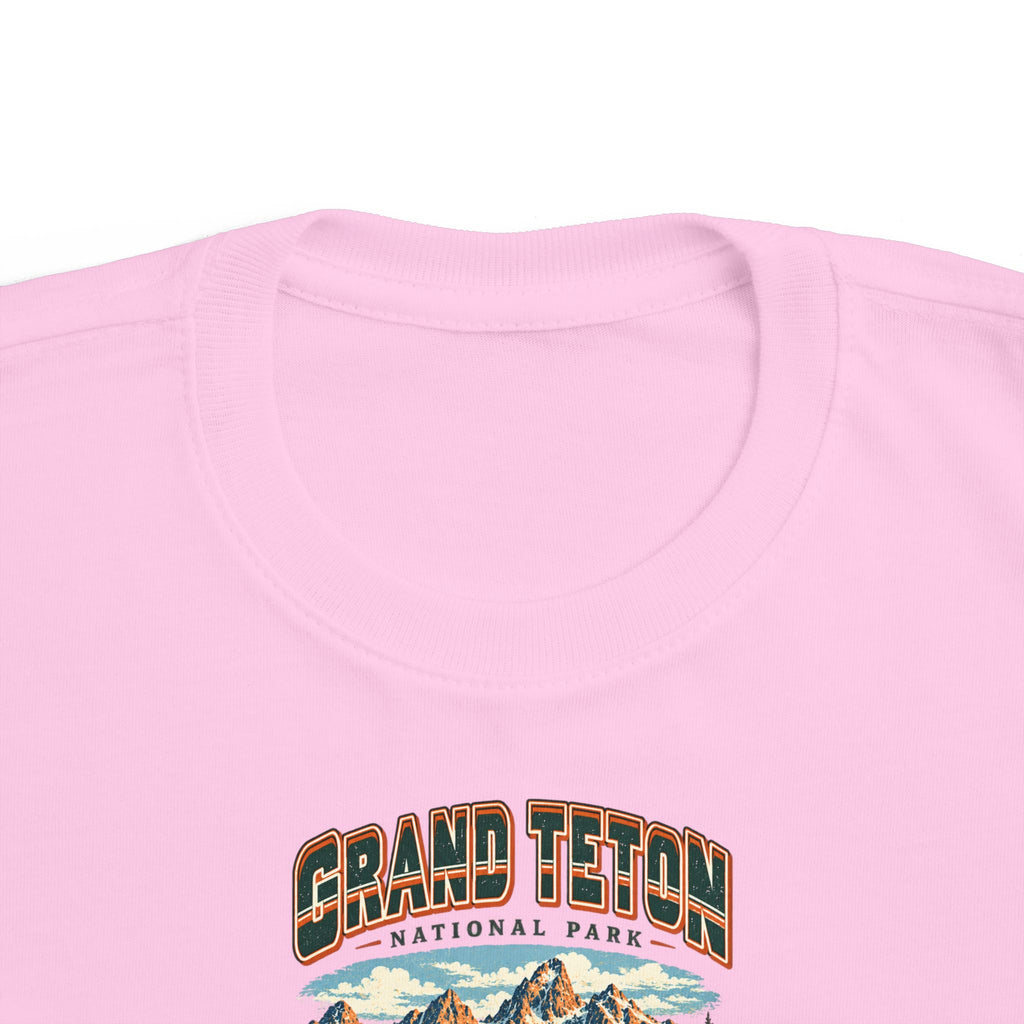 Custom Toddler Grand Teton National Park Vintage Moose Shirt