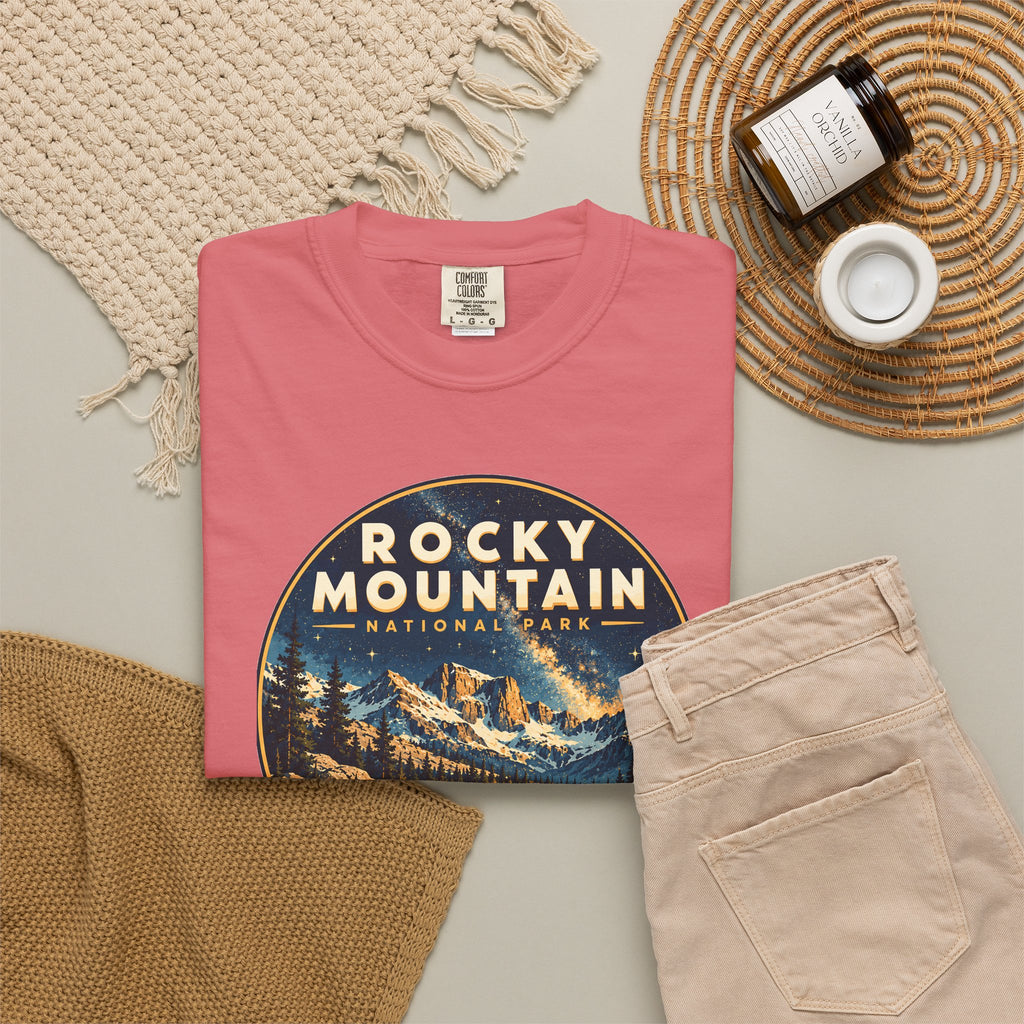 Custom Rocky Mountain National Park Night Sky Shirt