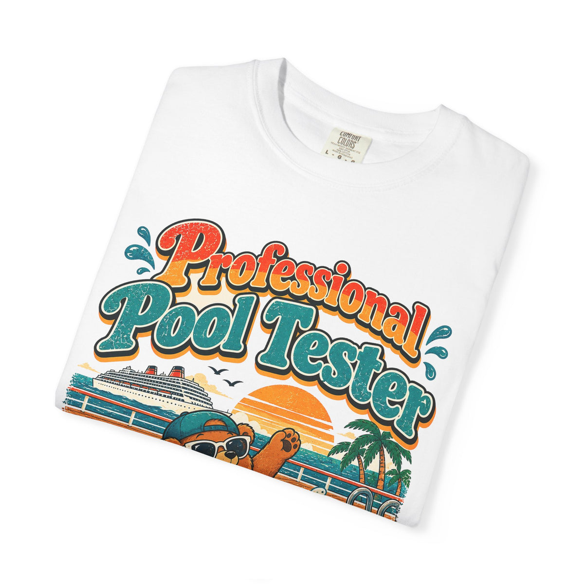 Custom Pool Tester Family Cruise Shirt