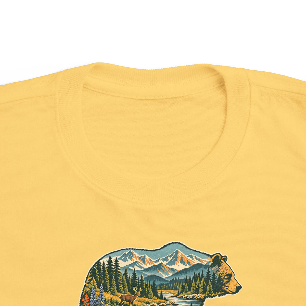Custom Toddler National Park Bear Tee