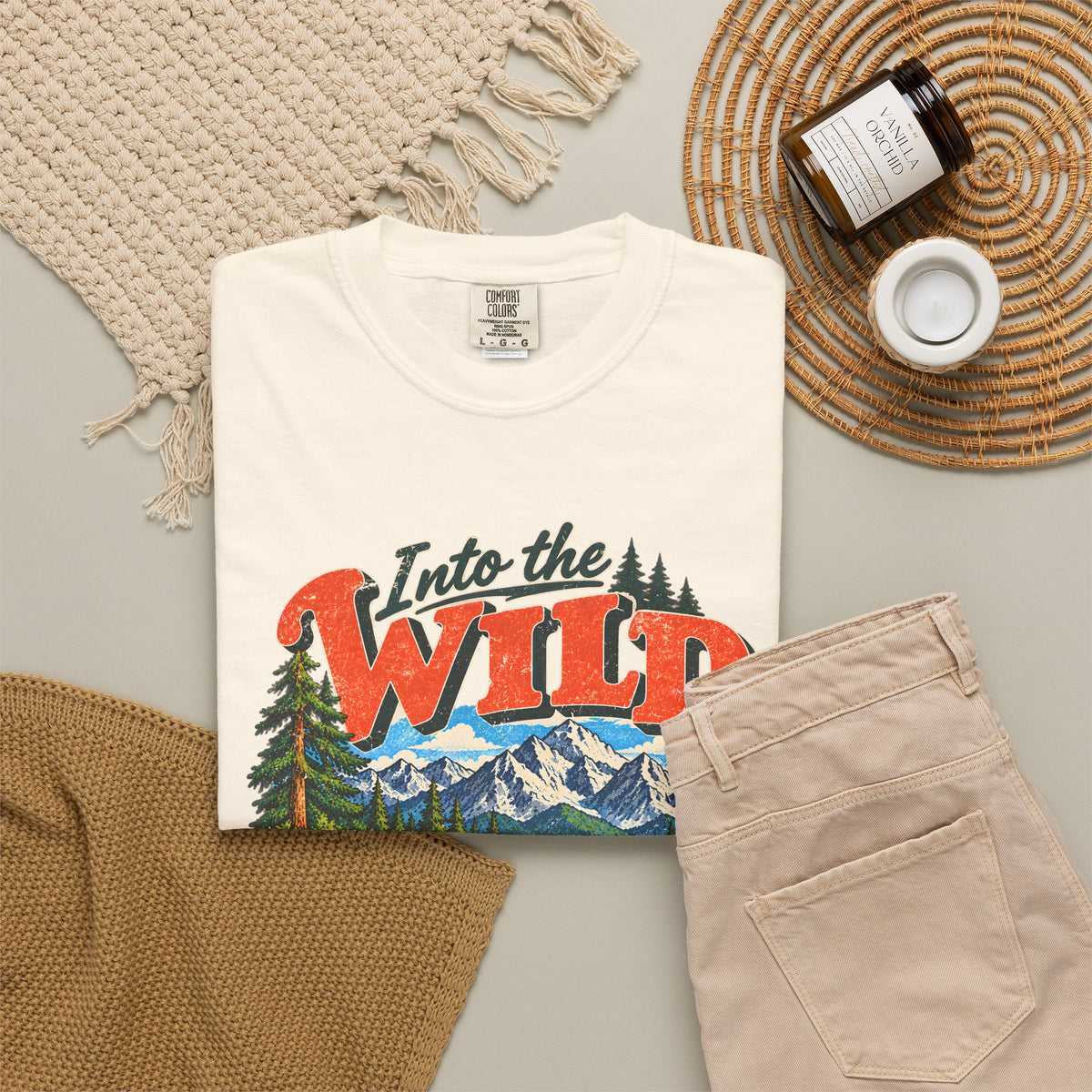 Custom Into the Wild Family Hiking Shirt