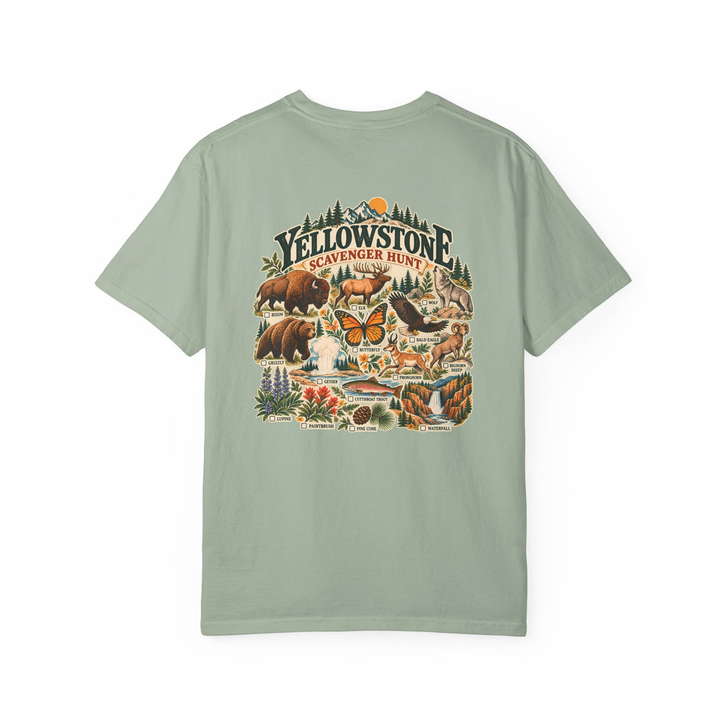 Custom Yellowstone Scavenger Hunt Tee