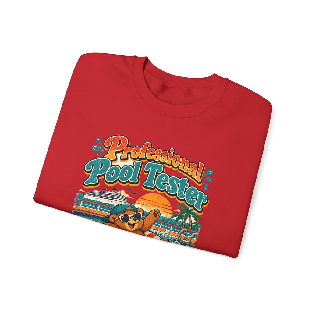 Custom Pool Tester Family Cruise Sweatshirt