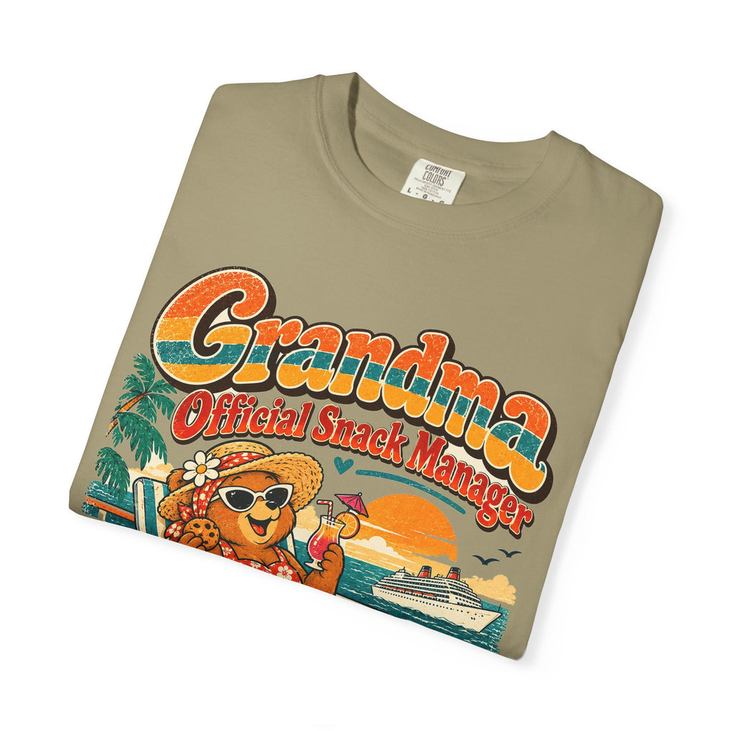 Custom Grandma Snack Manager Cruise Shirt