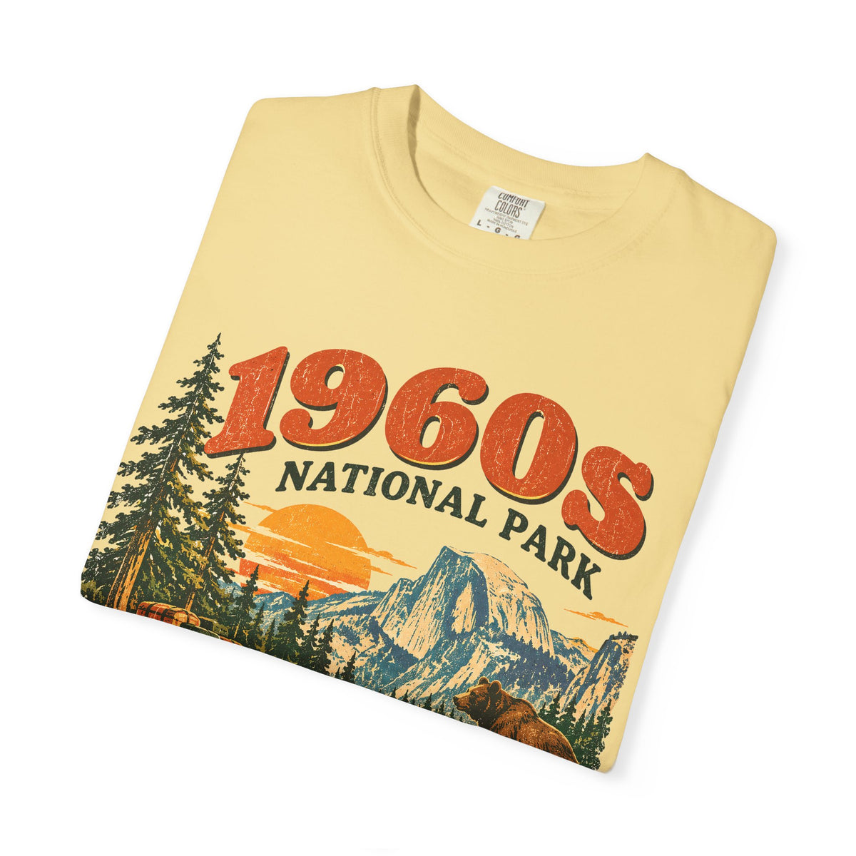 Custom 1960s National Park Family Trip Shirt