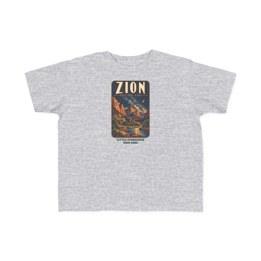 Custom Toddler Zion National Park Night Sky Shirt