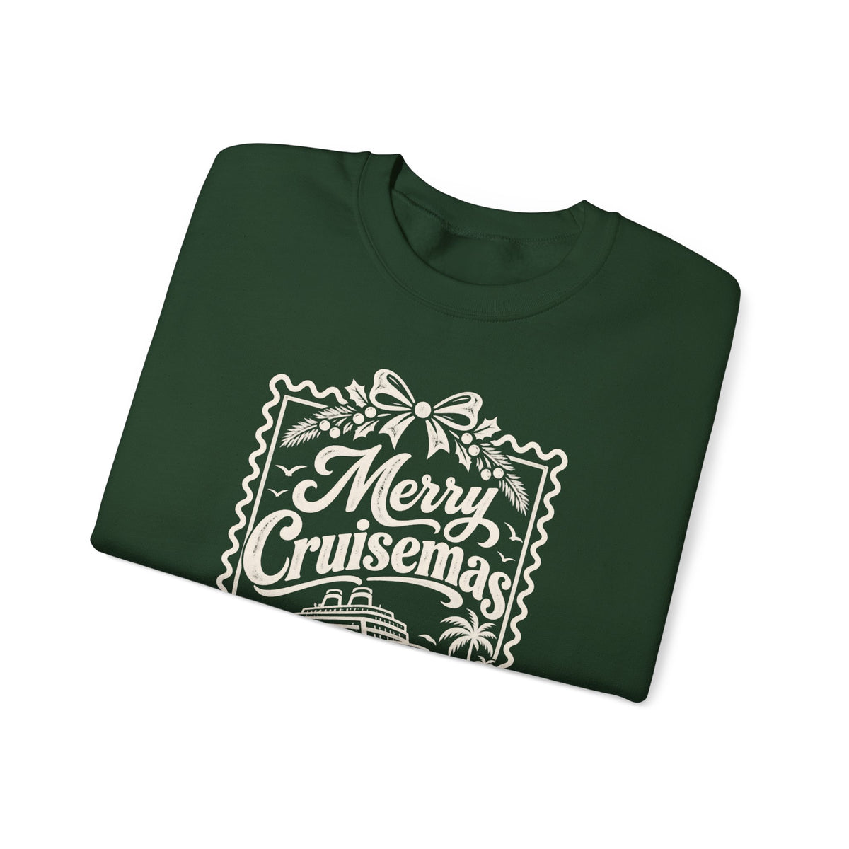 Custom Merry Cruisemas Stamp Christmas Cruise Sweatshirt