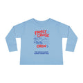 Custom Toddler Family Cruise Crew Long Sleeve Shirt
