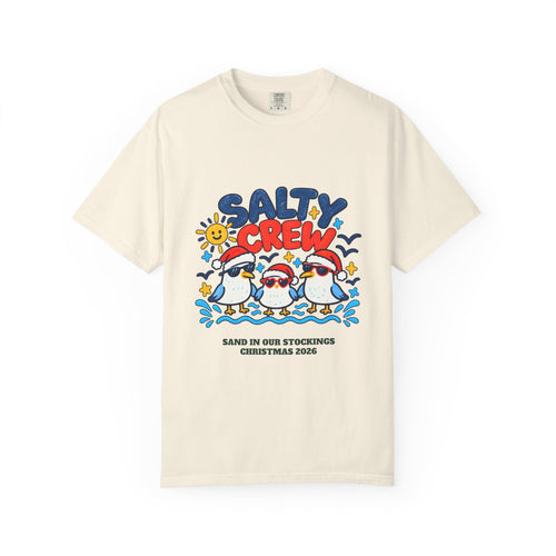 Custom Salty Crew Beach Christmas Shirt