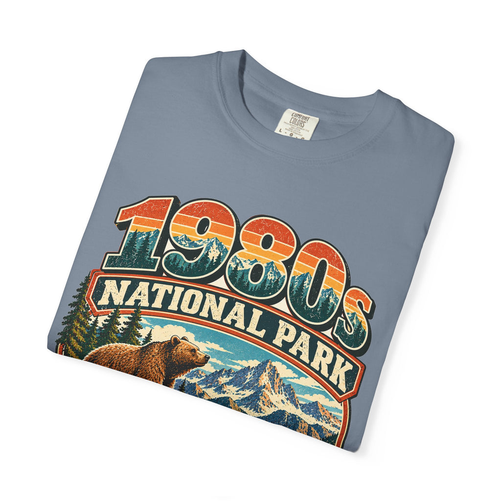 Custom 1980s National Park Family Trip Shirt