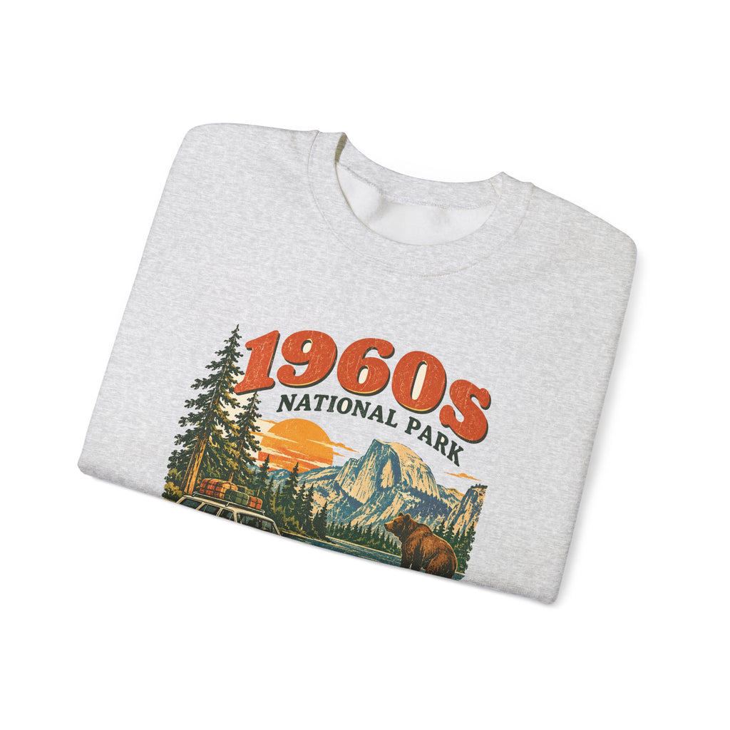 Custom 1960s National Park Family Trip Sweatshirt