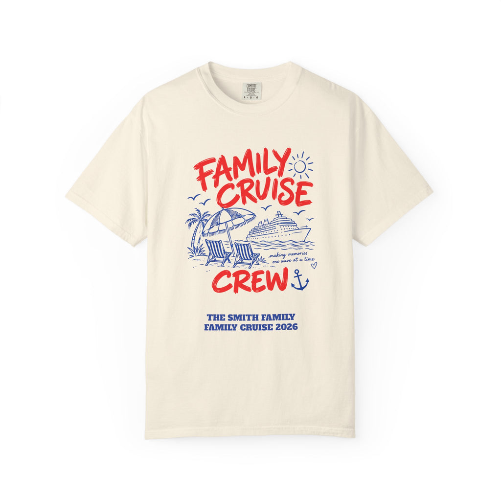 Custom Family Cruise Crew Shirt