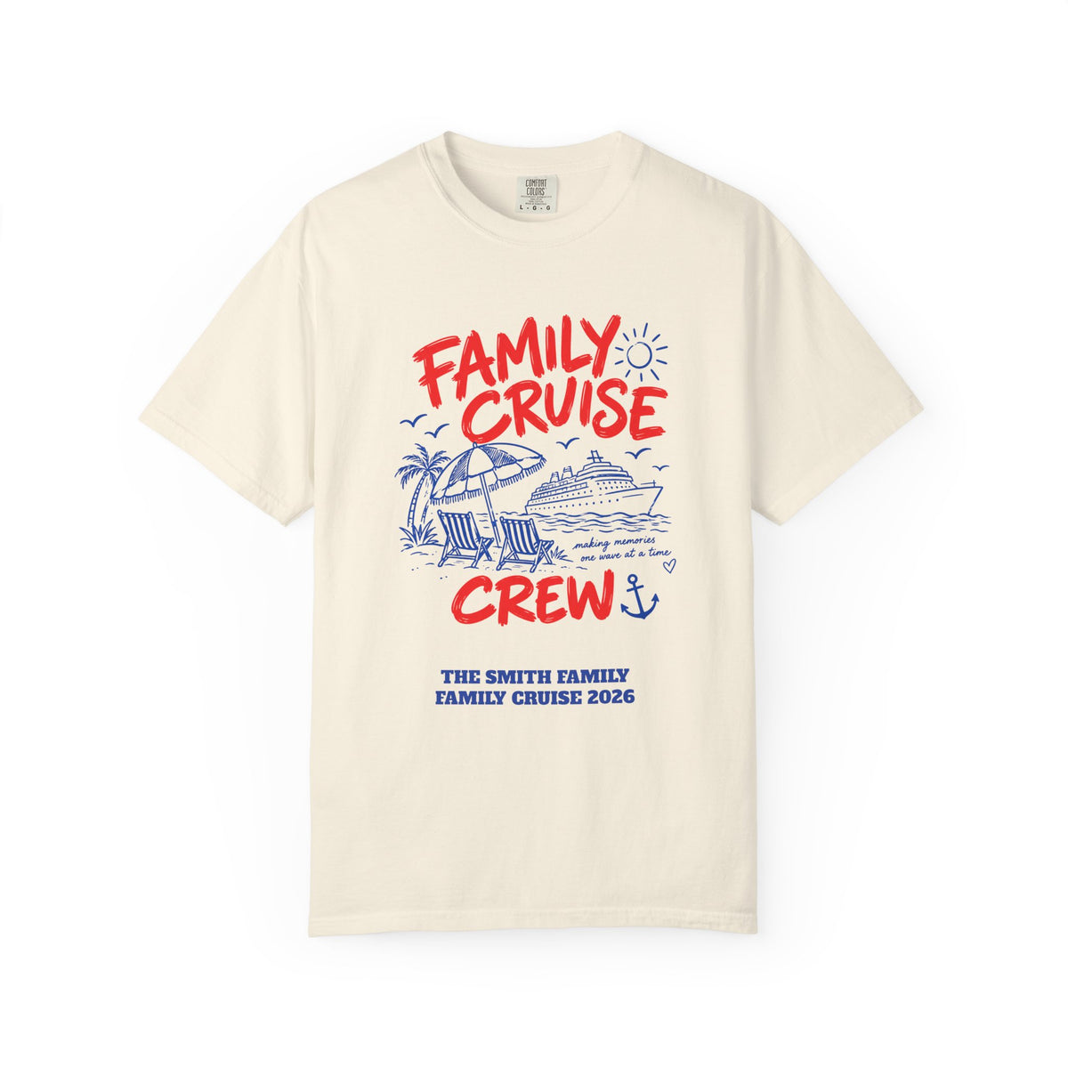 Custom Family Cruise Crew Shirt