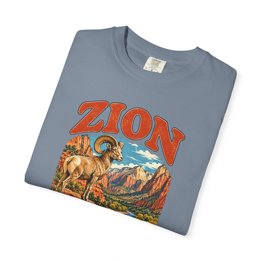 Custom Zion National Park Bighorn Sheep Shirt