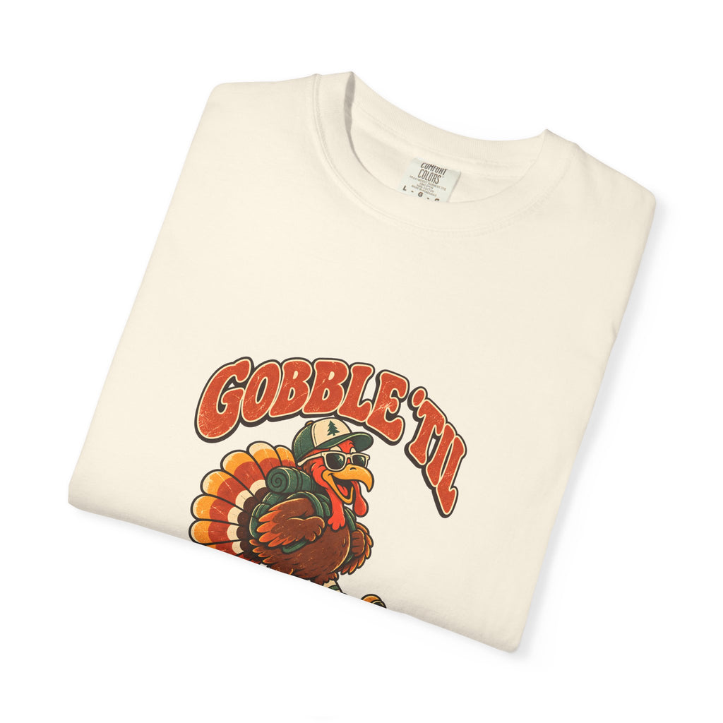 Custom Gobble 'Til You Wobble Thanksgiving Shirt