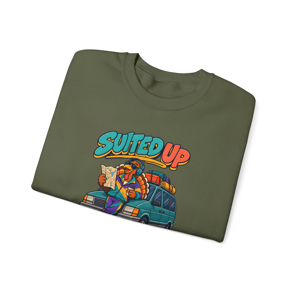 Custom Suited Up For The Thanksgiving Drive Sweatshirt