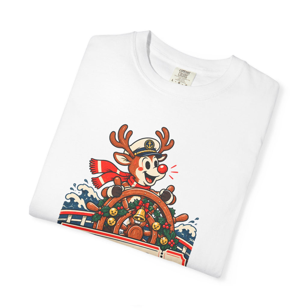 Custom Reindeer Captain Christmas Cruise Shirt
