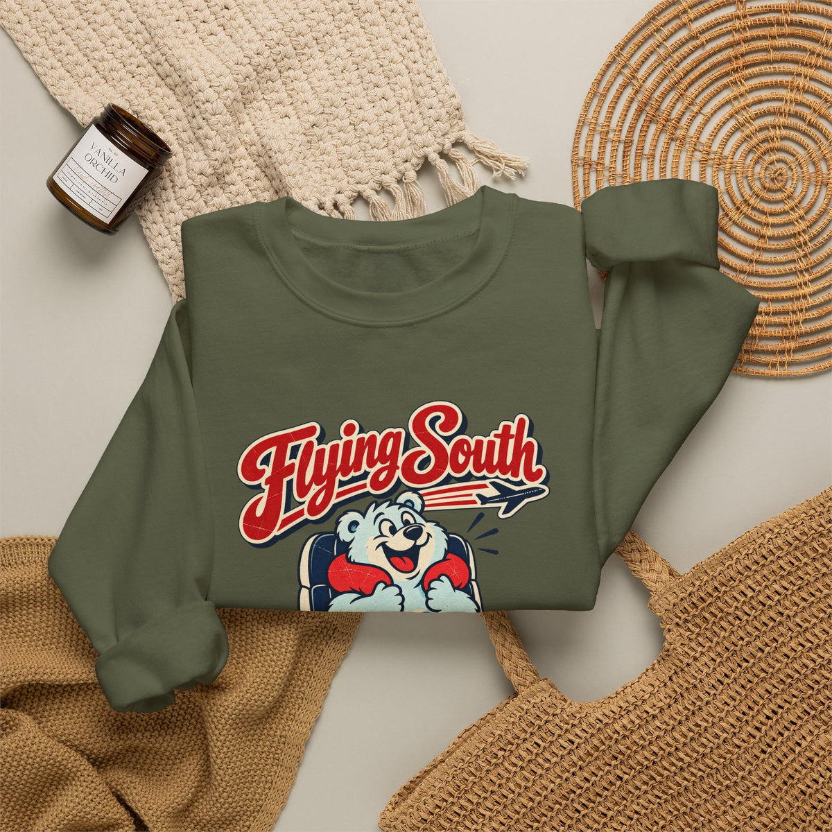 Custom Flying South for the Winter Sweatshirt