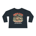 Custom Toddler Zero Bars Full Hearts Cabin Christmas Long Sleeve Shirt