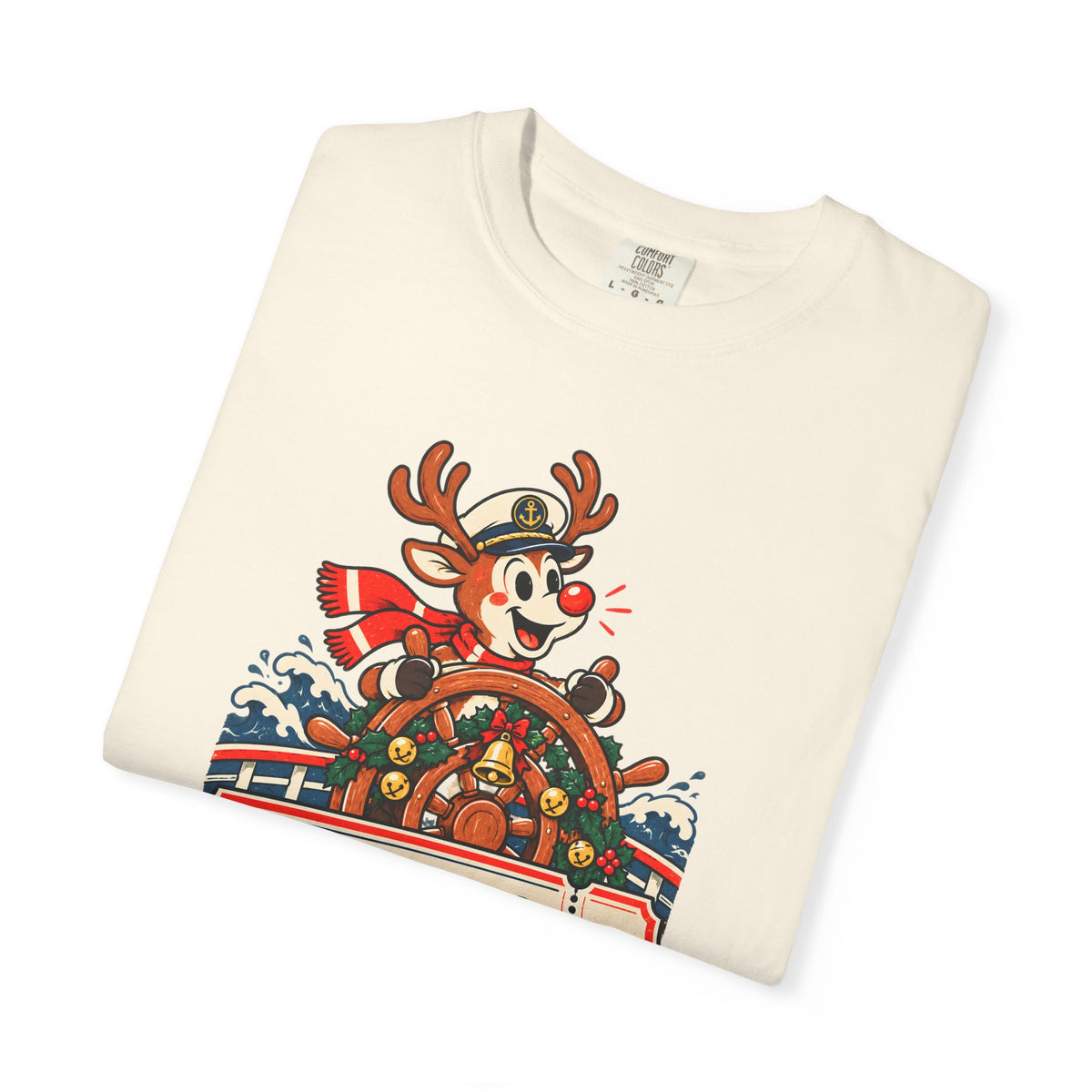 Custom Reindeer Captain Christmas Cruise Shirt