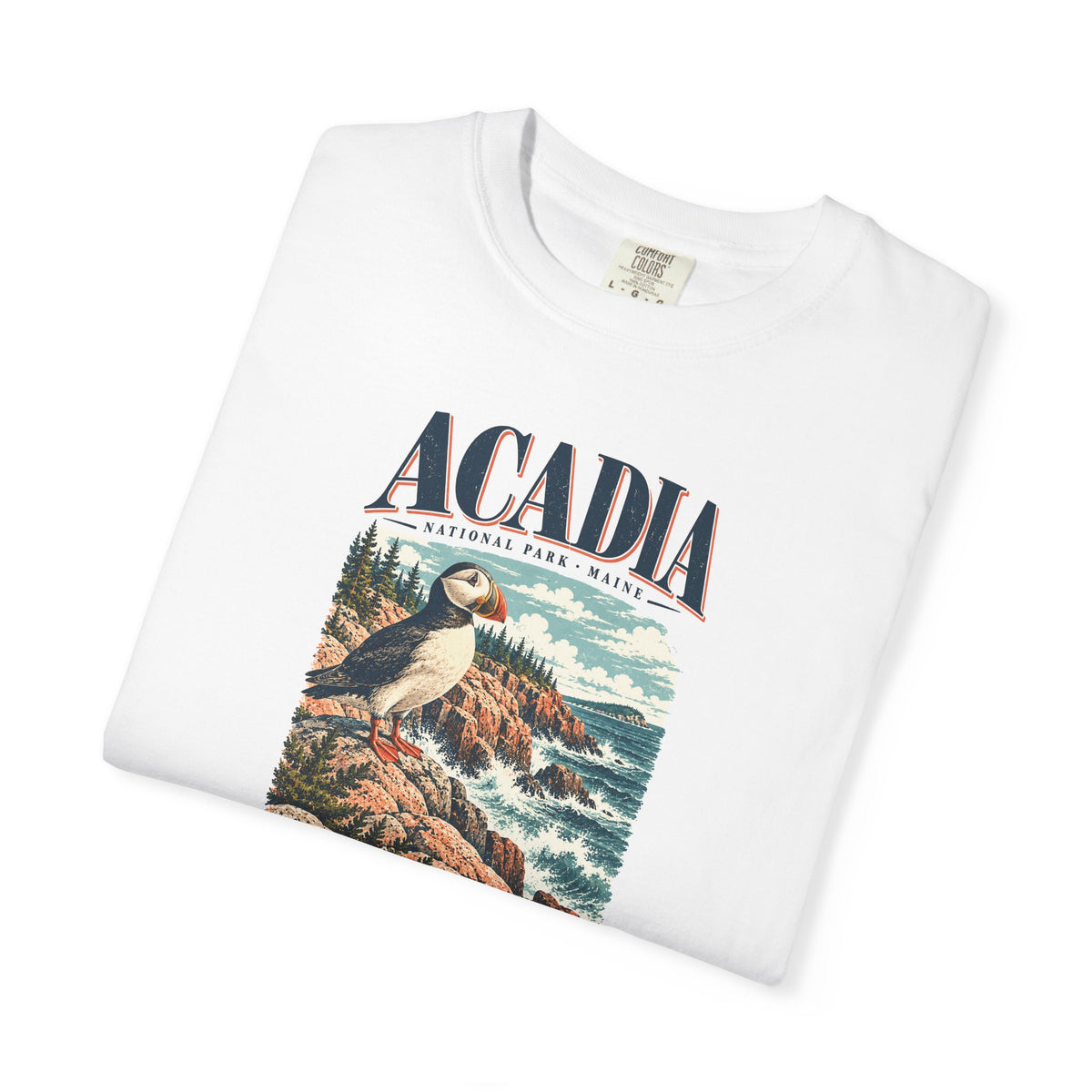Custom Acadia National Park Puffin Shirt