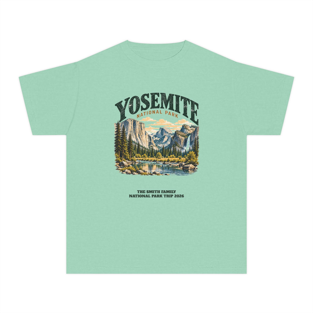 Custom Kids Yosemite National Park Shirt