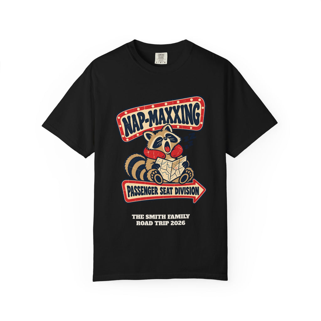 Custom Nap-Maxxing Road Trip Shirt
