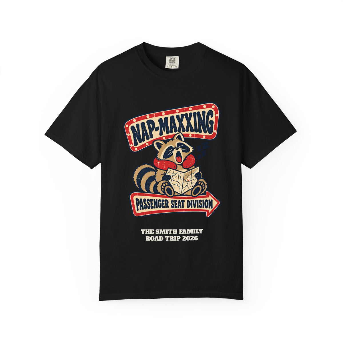 Custom Nap-Maxxing Road Trip Shirt
