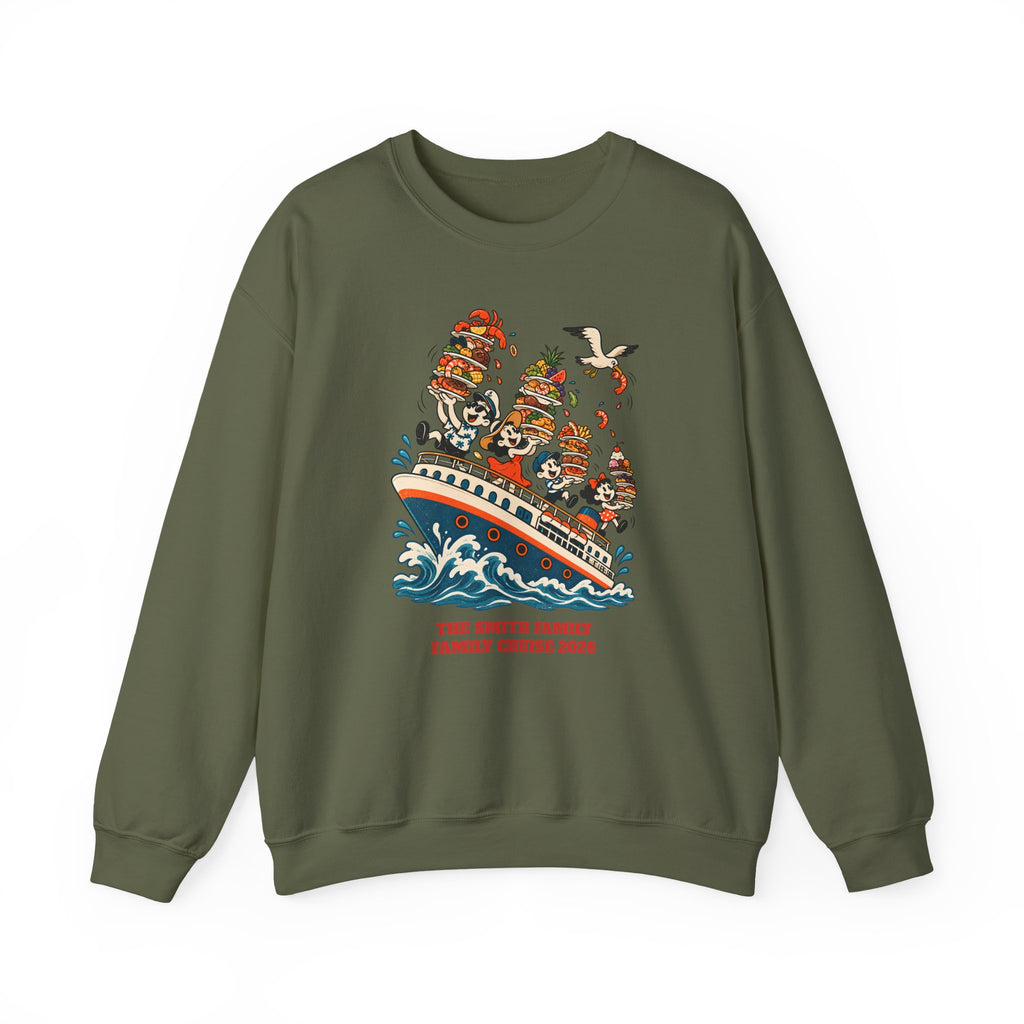 Custom Cruise Buffet Ship Sweatshirt