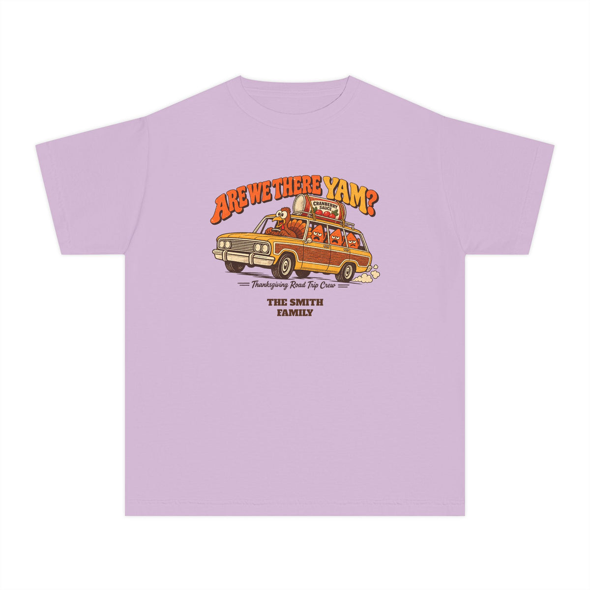 Custom Kids Are We There Yam Thanksgiving Shirt