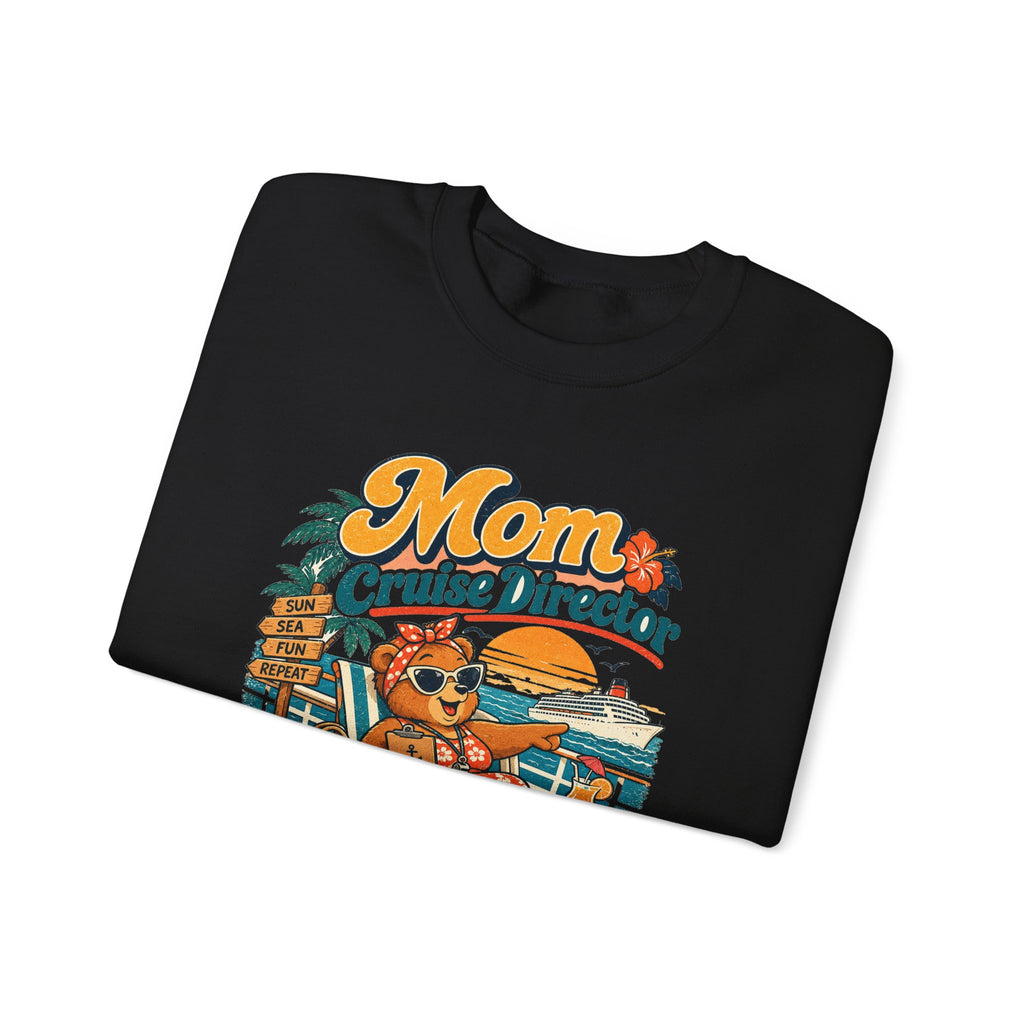 Custom Mom Cruise Director Family Cruise Sweatshirt