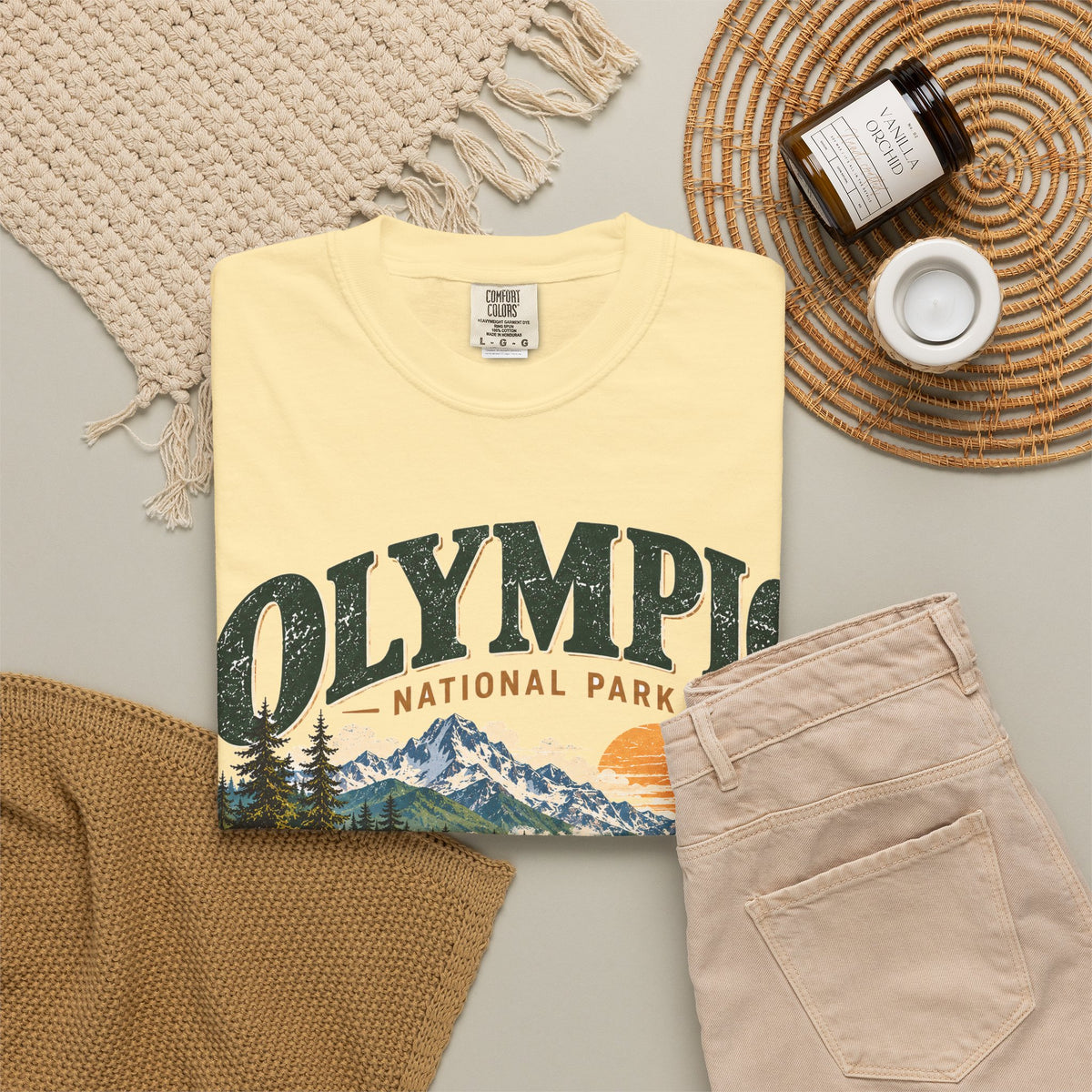 Custom Olympic National Park Family Trip Shirt