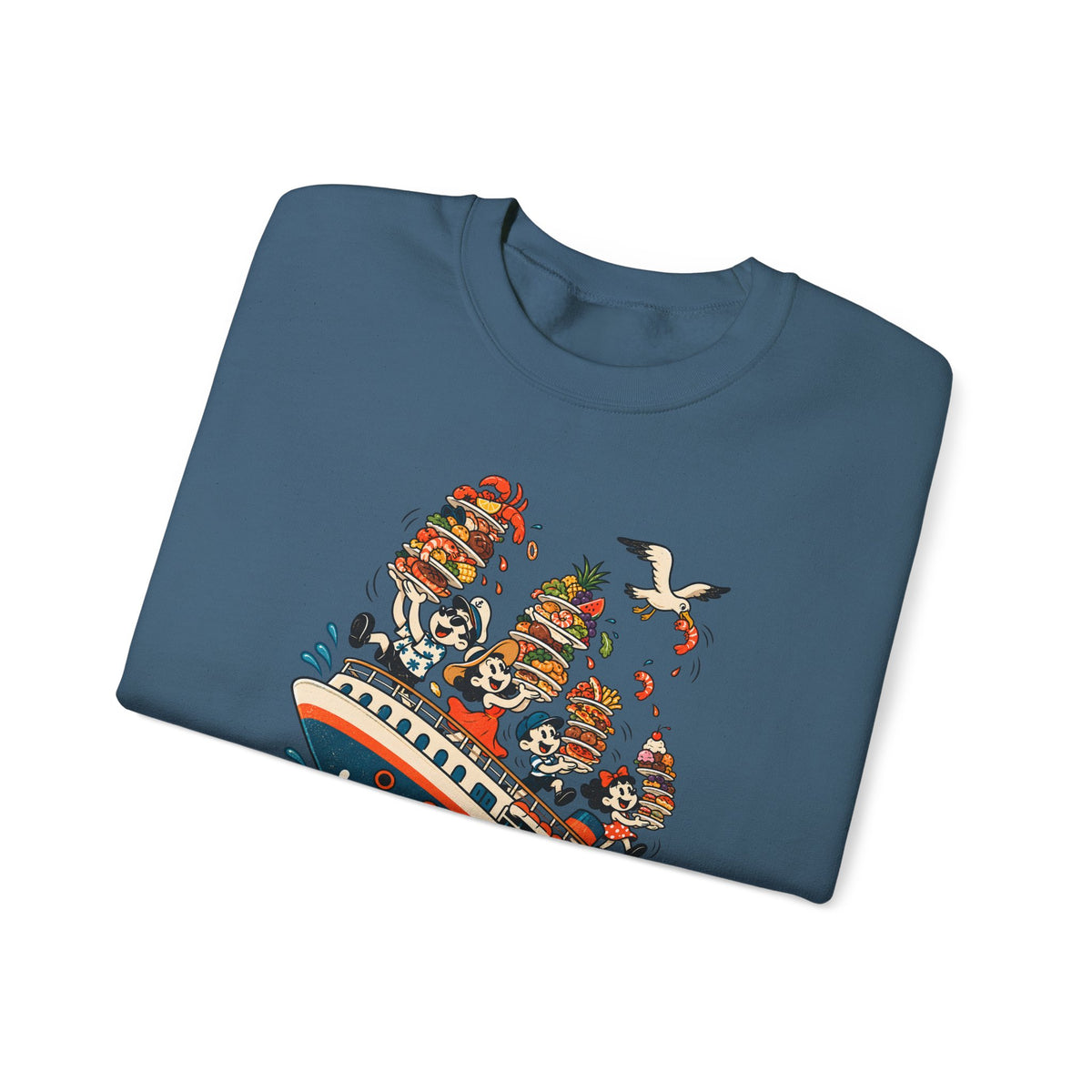 Custom Cruise Buffet Ship Sweatshirt